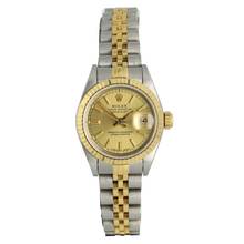 Thumbnail von Rolex Lady-Datejust 26mm gold/steel Ref. 69173 Full set