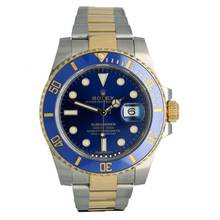 Thumbnail von Rolex Submariner Date gold/steel Ref. 116613LB Full set 2018
