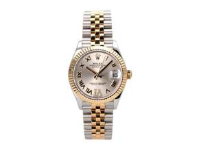 Thumbnail von Rolex Datejust 31 Oystersteel Gelbgold Ref. 278273 Silber Römisch Diamant Jubile-Band