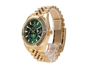 Thumbnail von Rolex Sky-Dweller Gelbgold Ref. 336938 Grün Jubile-Band