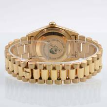 Thumbnail von Rolex Day-Date 36 18038 President Soleil blue dial gold 18KT Full Set TOP Condition