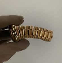 Thumbnail von Rolex Day-Date 36 18038 President Soleil blue dial gold 18KT Full Set TOP Condition