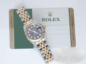 Thumbnail von Rolex Lady-Datejust 179173 2016 Stahl Gelbgold 750 Diamanten Automatik Gold