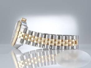 Thumbnail von Rolex Lady-Datejust 179173 2016 Stahl Gelbgold 750 Diamanten Automatik Gold