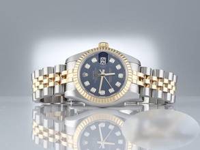 Thumbnail von Rolex Lady-Datejust 179173 2016 Stahl Gelbgold 750 Diamanten Automatik Gold