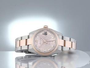Thumbnail von Rolex Datejust 31 31mm 178271 2011 Stahl Rosegold 750 Diamanten Automatik Gold
