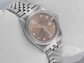 Thumbnail von Rolex Datejust 31 31mm Stahl Weissgold 750 2000 Diamanten Automatik Gold