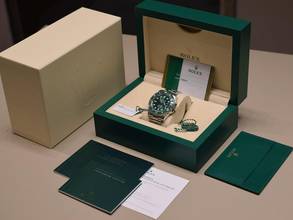 Thumbnail von Rolex Submariner Date 116610lv hulk - New 2020 Full Set