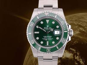 Thumbnail von Rolex Submariner Date 116610lv hulk - New 2020 Full Set