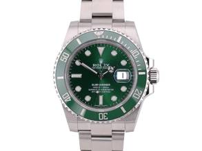 Thumbnail von Rolex Submariner Date 116610lv hulk - New 2020 Full Set