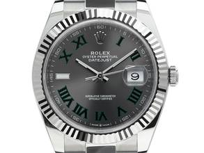 Thumbnail von Rolex Datejust 36 Wimbledon Ref.126234 Bj.2021 Full Set wie Neu Datejust Wimbledon Stahl 18kt Weißgold