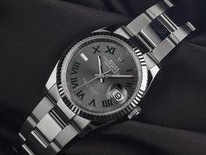 Thumbnail von Rolex Datejust 36 Wimbledon Ref.126234 Bj.2021 Full Set wie Neu Datejust Wimbledon Stahl 18kt Weißgold