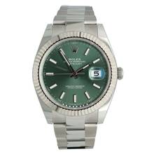 Thumbnail von Rolex Datejust 41 Ref.126334 Mint Green Oyster 2026 Full Set NEW