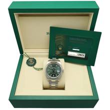 Thumbnail von Rolex Datejust 41 Ref.126334 Mint Green Oyster 2026 Full Set NEW