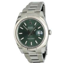 Thumbnail von Rolex Datejust 41 Ref.126334 Mint Green Oyster 2026 Full Set NEW
