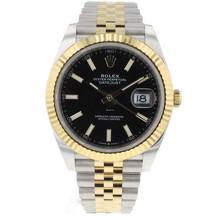 Thumbnail von Rolex Datejust 41 Steel Gold Jubilee Black Dial