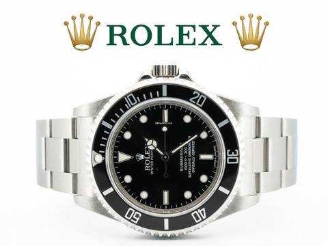  Rolex Submariner (No Date) LC100 - NOS - NEU UND VERKLEBT 