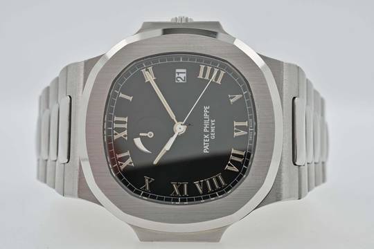 Patek Philippe Nautilus Black Dial Stahl Steel 3710/1 Vintage Power Reserve Extract Service 2024