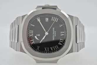 Thumbnail von Patek Philippe Nautilus Siyah Kadran Çelik Çelik 3710/1 Vintage Güç Rezervi Çıkarma Hizmeti 2024