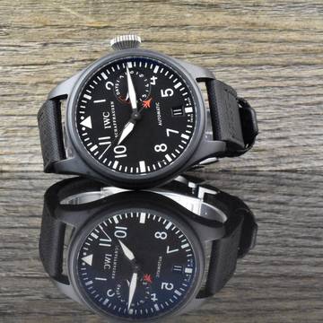 IWC Große Fliegeruhr Top Gun Big Pilot Top Gun 48MM Black Ceramic IW501901 - B&P 2016