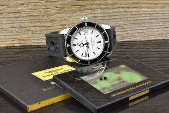 Thumbnail von Breitling Superocean Heritage 42 Stratus Silver Dial A1732124 Siyah Kauçuk