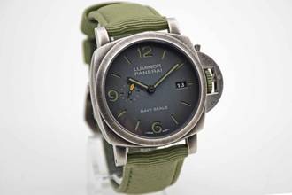 Thumbnail von Panerai Luminor Marina Navy Seals PAM01412 44 mm Limited Edition Garantie bis 2031