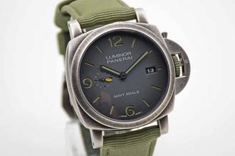 Thumbnail von Panerai Luminor Marina Navy Seals PAM01412 44 mm Limited Edition Garantie bis 2031