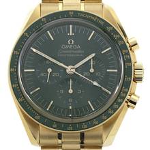 Thumbnail von Omega Speedmaster Professional Moonwatch Moonshine Gold Grün 18K