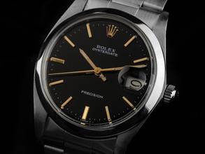 Thumbnail von Rolex Oysterdate Precision Ref.6694 Bj.1984 original Box original Vintage Unpoliert Oysterdate Precision open 6/9