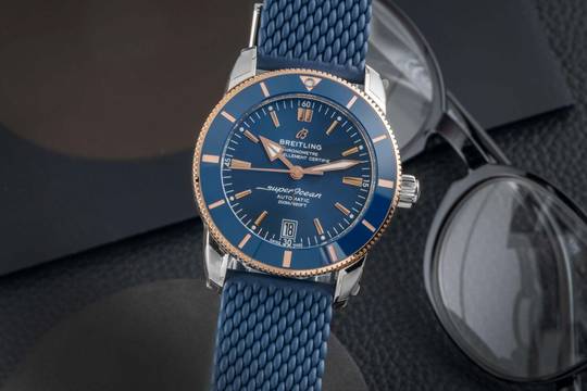  Breitling Superocean Heritage 42 Stahl/Gold Automatik Ref. UB2010161C1S1 B&P New 