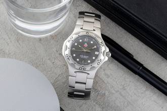 Thumbnail von TAG Heuer Kirium Professional Edelstahl Datum Herrenuhr Ref. WL1111 Klassiker