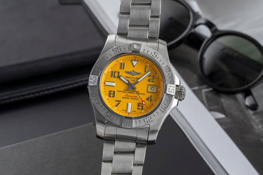  Breitling Avenger II Seawolf Stahl Automatik Herren Ref. A1733110 B&P 2018 