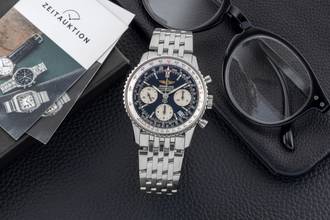 Thumbnail von Breitling Navitimer Chronograph Blue Dial Herrenuhr Automatik Ref. A23322