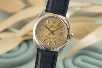 Thumbnail von Rolex Datejust 31 Tapestry Dial Stahl / Gold Automatik Medium Size Ref. 6827