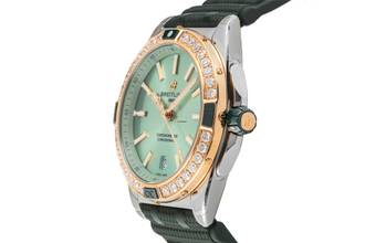 Thumbnail von Breitling Chronomat Super Chronomat Stahl / Gold Diamonds Lady U17356531L1S1