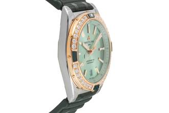 Thumbnail von Breitling Chronomat Super Chronomat Stahl / Gold Diamonds Lady U17356531L1S1