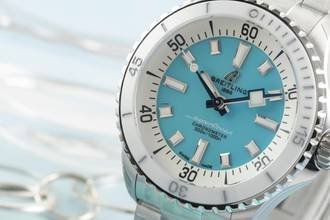 Thumbnail von Breitling Superocean 36 Stahl Automatik Damenuhr Ref. A17377211C1A1