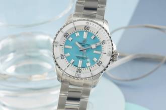 Thumbnail von Breitling Superocean 36 Stahl Automatik Damenuhr Ref. A17377211C1A1