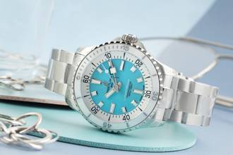 Thumbnail von Breitling Superocean 36 Stahl Automatik Damenuhr Ref. A17377211C1A1