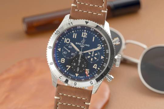 Breitling Super Avi Chronograph GMT 46 P-51 Mustang AB04453A1B1X1