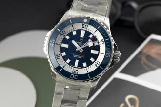 Thumbnail von Breitling Superocean Stahl Automatik Herrenuhr Ref. A17378E71C1A1 B&P NEW