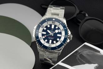 Thumbnail von Breitling Superocean Stahl Automatik Herrenuhr Ref. A17378E71C1A1 B&P NEW