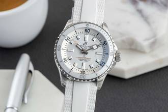 Thumbnail von Breitling Superocean 36 Stahl Automatik Damenuhr Ref. A17377211A1S1