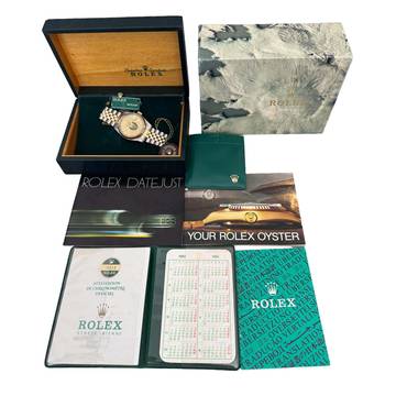 Rolex Datejust 36 16013 by UAE Quraysh Hawk of Dubai dial Full Set 1984