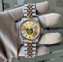 Thumbnail von Rolex Datejust 36 16013 by UAE Quraysh Hawk of Dubai dial Full Set 1984