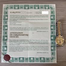Thumbnail von Rolex Datejust 36 16013 by UAE Quraysh Hawk of Abu Dhabi dial Full Set 1983