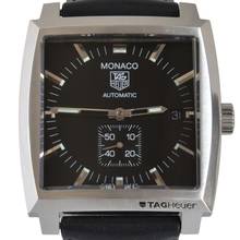 Thumbnail von TAG Heuer Monaco Calibre 6 WW2110 schwarzes Zifferblatt Kaliber 6 Komplettset