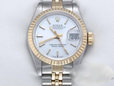 Rolex Lady-Datejust Edelstahl Gelbgold 750 Automatik Gold Stahl Damen