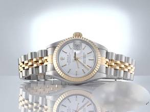 Thumbnail von Rolex Lady-Datejust Edelstahl Gelbgold 750 Automatik Gold Stahl Damen