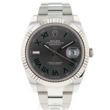 Thumbnail von Rolex Datejust 41 Oyster Fluted Wimbledon NEW 2025